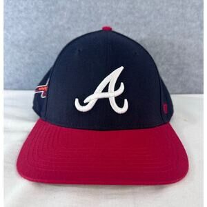 Atlanta Braves 47 Forty Seven Snap Back Hat Classic Red White Blue Baseball Cap